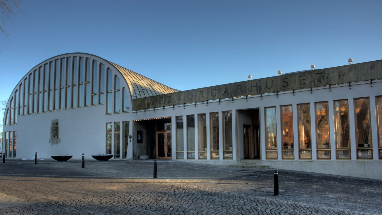 Fasadtvätt Eslöv - Medborgarhuset