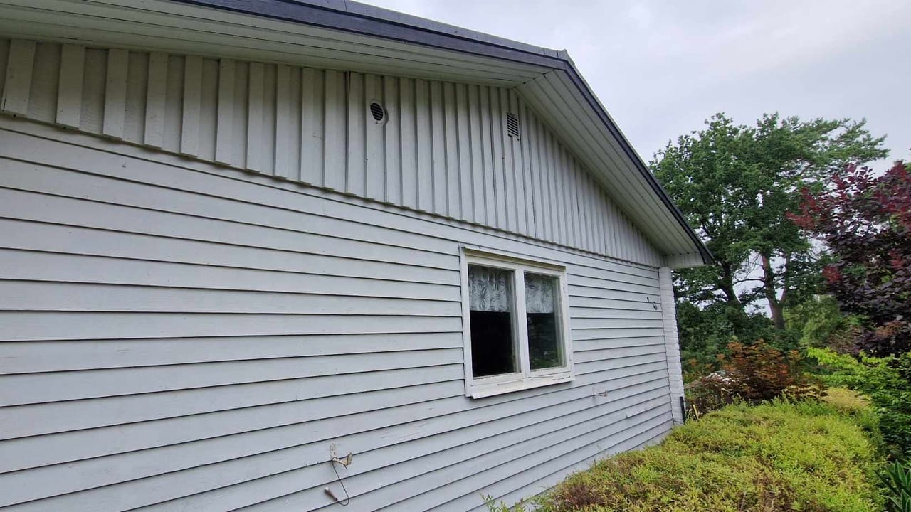 Fasadtvätt Simrishamn - villafasad i Simrishamn