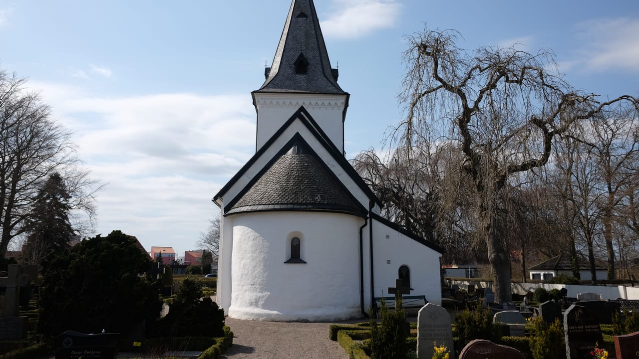 Fasadtvätt Staffanstorp - Brågarps kyrka