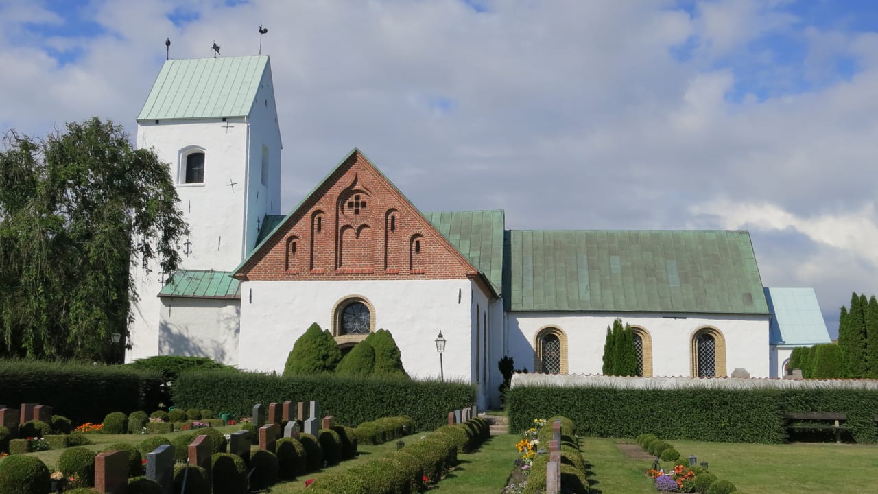 Fasadtvätt Vellinge - Vellinge kyrka