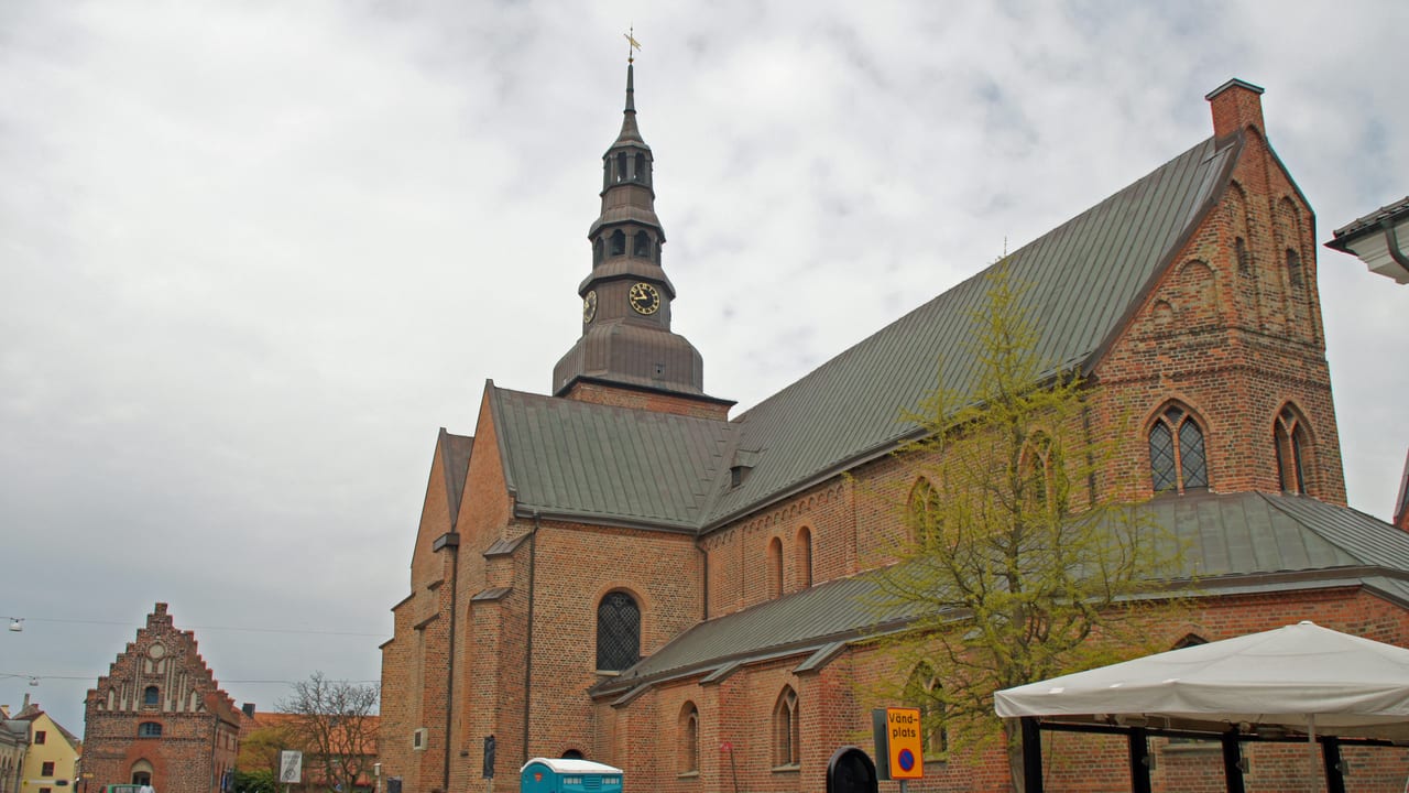 Fasadtvätt Ystad - Sankta Maria kyrka
